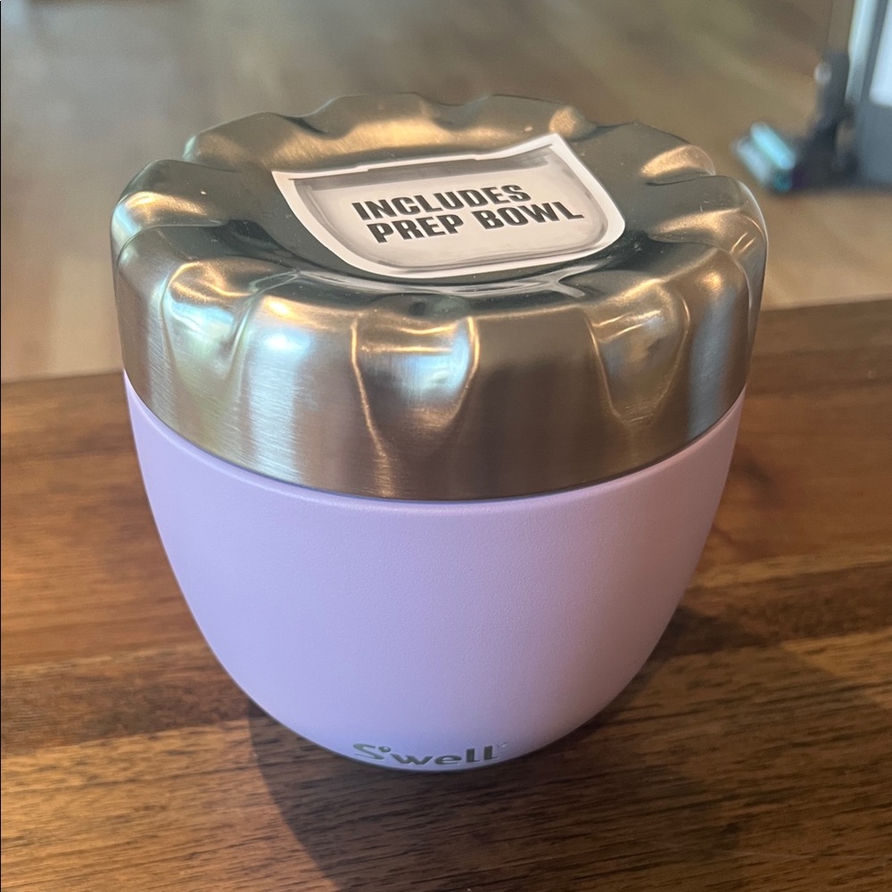 S'well Lavender and Silver Prep Bowl